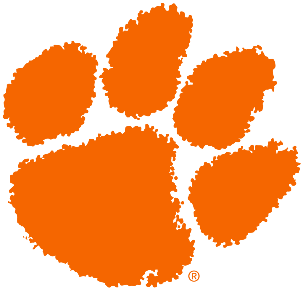 Clemson Tigers Paw Logo